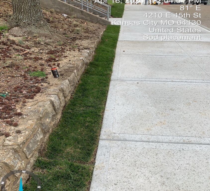 SLBE Sidewalk Improvements 45th St. Jackson to Spruce